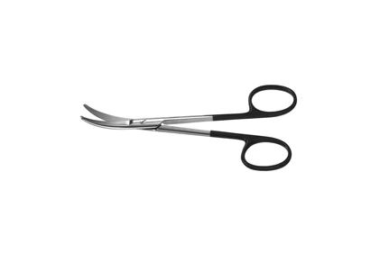 Fomon Lateral Scissors - 4-1/2" (115mm) - Curved - Suprcut