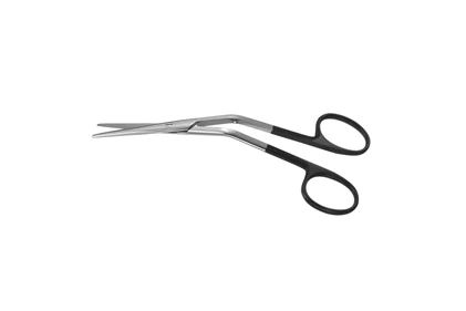 Fomon Dorsal Scissors - 5-1/4" (133mm) - Angled - Supercut