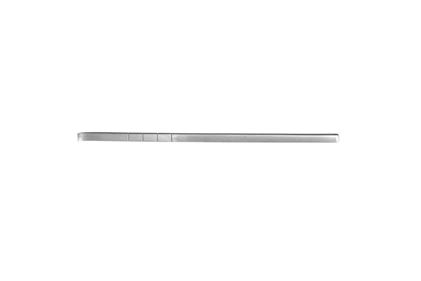Cottle Chisel 7" (180mm) - 6mm Wide - with Centimeter Markings - Curved