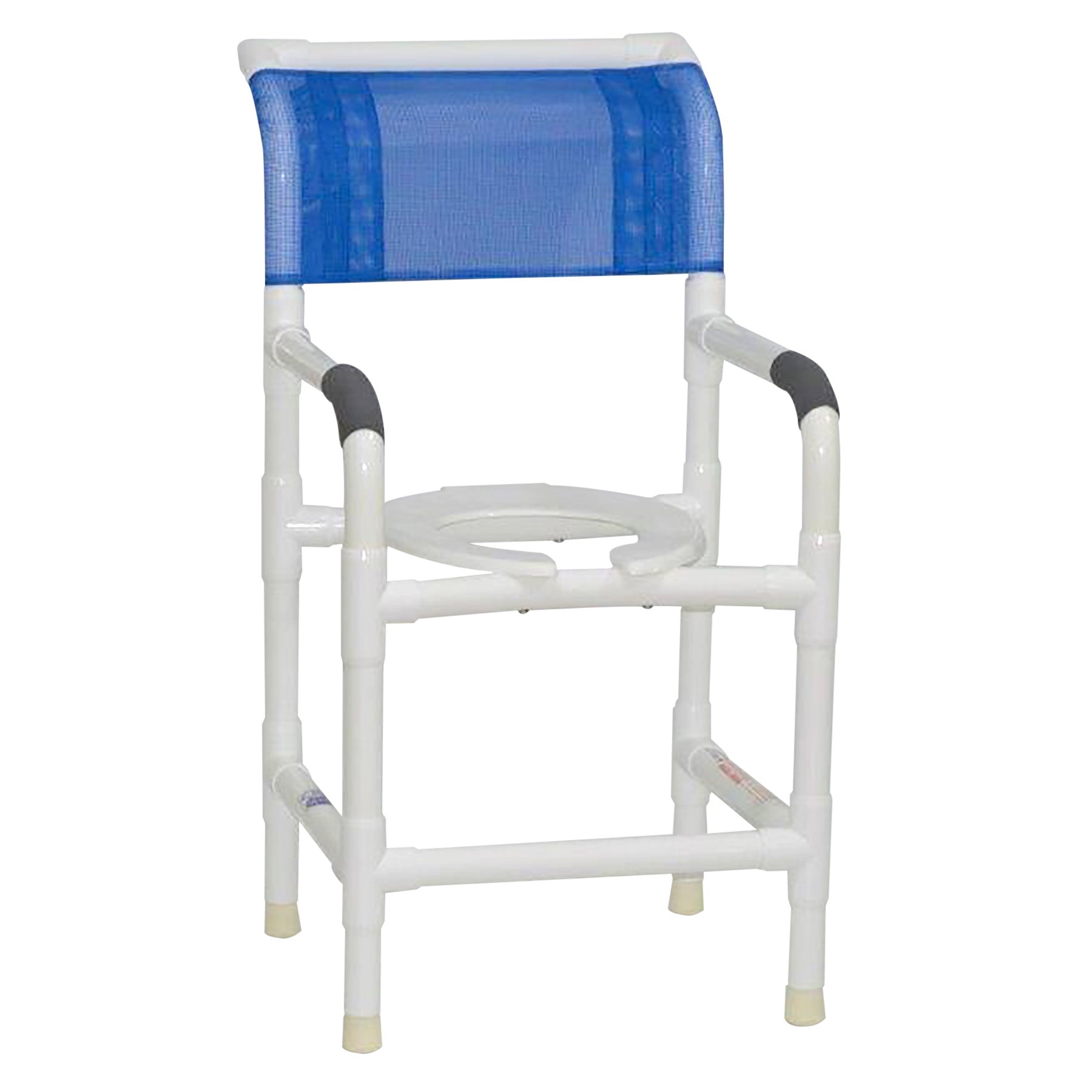 Shower Chair 18" Internal Width, Open Front Seat, With Non-Slip Rubber Tips, 300 Lbs Weight Capacity
