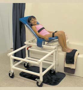 Reclining Bath/Shower Chair (Medium), No Base No Casters, 130 Lbs Weight Capacity