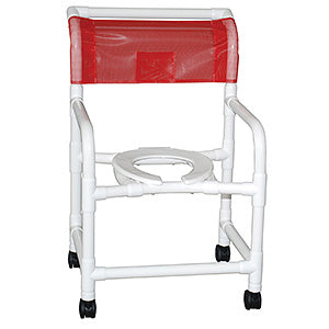 Echo Line Series - Echo Shower chair 22" internal width, 3" twin casters 250 lb. capacity