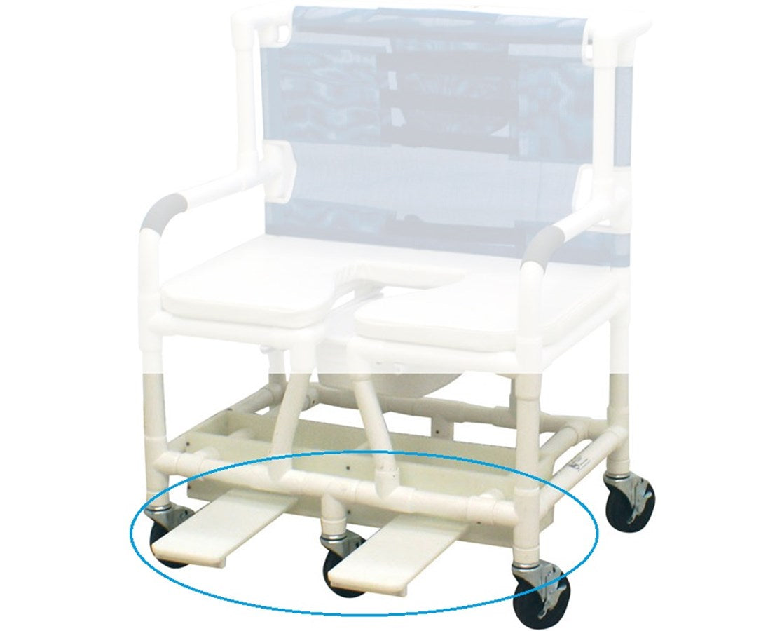 Optional sliding footrest for 130-5 (can be added on the field)