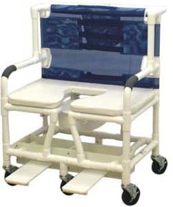 Deluxe elongated open front soft seat for 126-5BAR