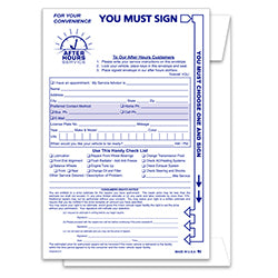 Multi-Choice After Hours Envelope - NDE-MULTI 500 / BX