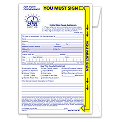After Hours Env - Yellow Highlight - 6" x 9" 500 / BX