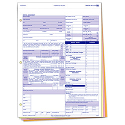Rental Agreement - CFD-252-PA4 100 / PK