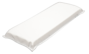 ARMBOARD DISPOSABLE VINYL 2" X 6" INFANT WHITE - 50 PER CASE