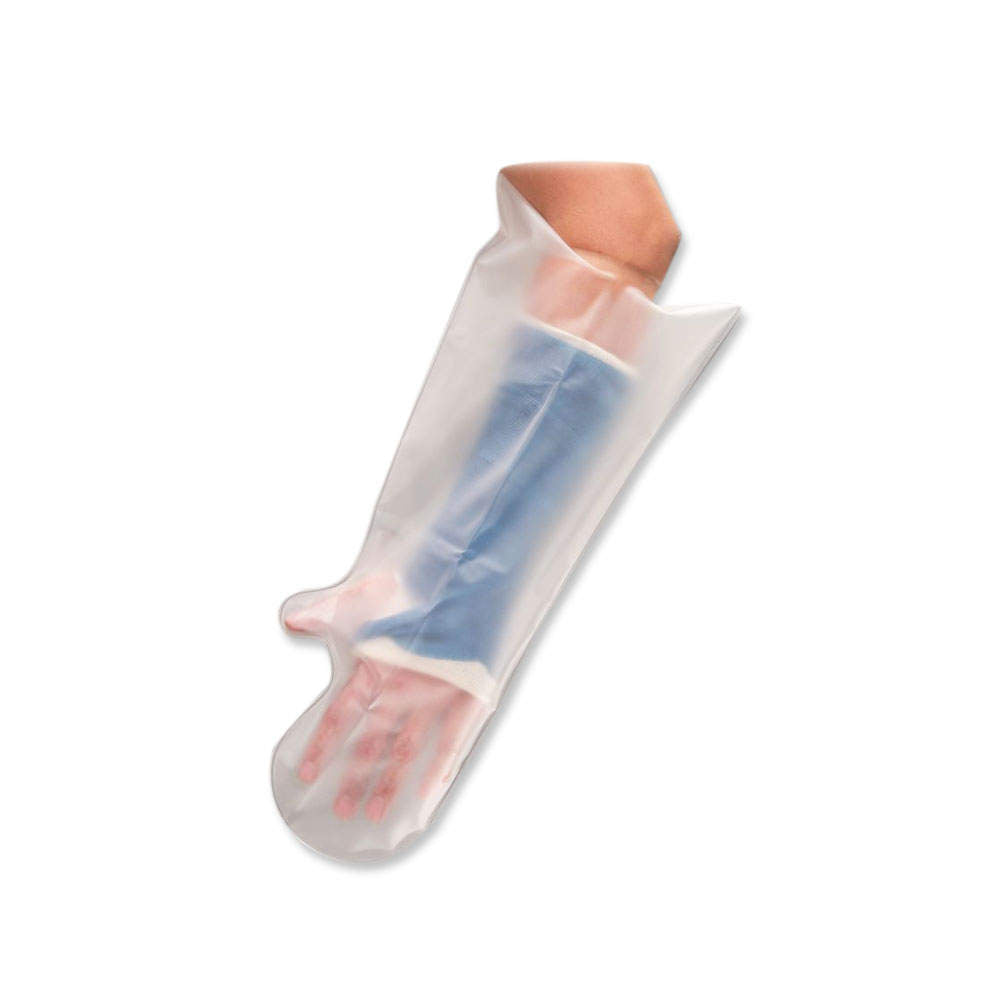 AQUASHIELD® HALF ARM CAST COVER CLEAR POLYURETHANE REGULAR - 1 EACH