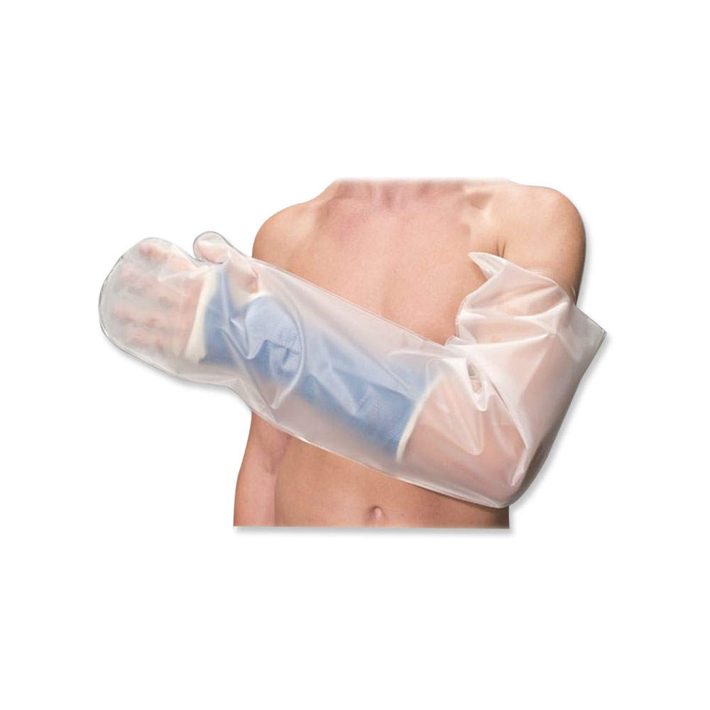 AQUASHIELD® FULL ARM CAST COVER CLEAR POLYURETHANE SMALL - 1 EACH