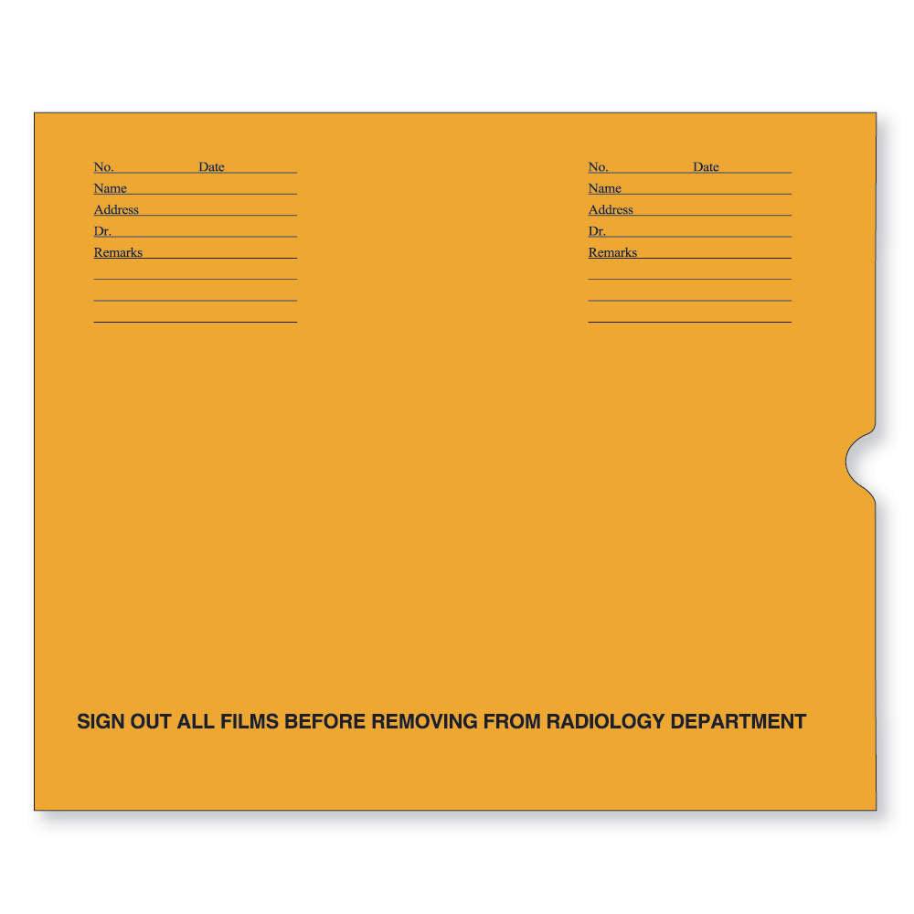 NEGATIVE PRESERVER OPEN END WITH BLACK PRINT 32# BROWNKRAFT 14-1/2"X17-1/2" - 500 PER CASE