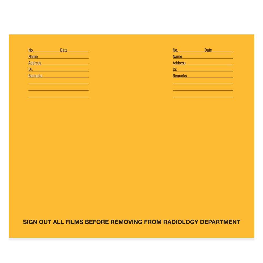 NEGATIVE PRESERVER OPEN TOP WITH BLACK PRINT 32# BROWNKRAFT 14-1/2"X17-1/2" - 250 PER CASE