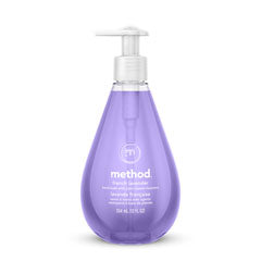 Gel Hand Wash, French Lavender, 12 oz Pump Bottle, 6/Carton