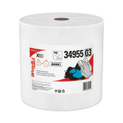 General Clean X60 Cloths, Jumbo Roll, 12.2 x 12.4, White, 1,100/Roll