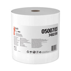 L40 Towels, Jumbo Roll, 12.5 x 12.2, White, 750/Roll