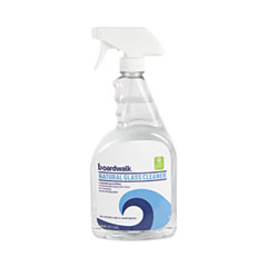 Natural Glass Cleaner, 32 oz Trigger Spray Bottle, 12/Carton