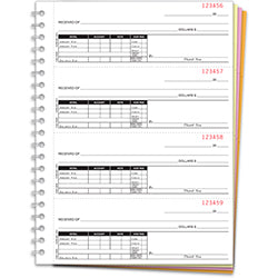 Cash Receipt Books - NC-146-4 - 4 Part 1 / BK