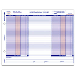 General Journal Voucher - A-7221-VI 50 / PK