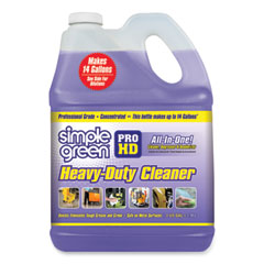 Pro HD Heavy-Duty Cleaner, Unscented, 1 gal Bottle, 4/Carton