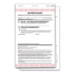 Buyers Guide (Adh Tape) - No Lines - 2 Part 100 / PK