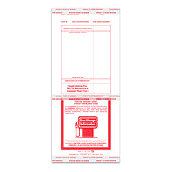Addendum Sticker - ADD-512 - RED 100 / PK