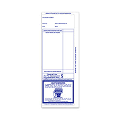 Addendum Sticker - ADD-1 - BLUE - Perm. Adhesive 100 / PK