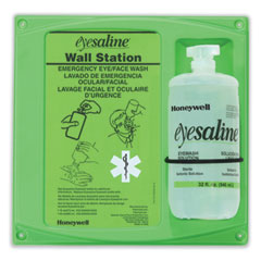 Fendall Single Eye Wash Station, 32 oz, 8/Carton