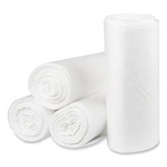 Eco Strong Plus Can Liners, 60 gal, 16 mic, 38 x 58, Natural, 200/Carton