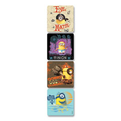 Minions Stickers, Assorted Colors in Four Scenes, 250/Roll