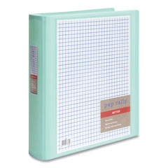 Standard 3-Ring View Binder, Polypropylene, 3 Rings, 1.5 Standard 3-Ring View Binder, Polypropylene, 3 Rings, 1.5