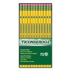 Pencils, HB (#2), Black Lead, Yellow Barrel, 72/Pack