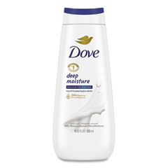 Dove Body Wash Deep Moisture, 11 oz Bottle, 6/Carton