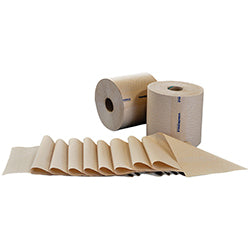 Roll Towels - Natural (Brown) - 800' per Roll 6 / CS