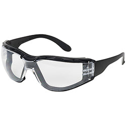 Safety Glasses - Foam Padded 12 pairs Qty 1 Box 12 / BX