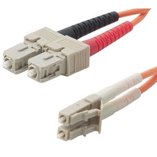 Belkin Fiber Optic Cable; Multimode LC/SC Duplex MMF, 62.5/125 6.56 ft Fiber Optic Network Cable for Network Device - First End: 2 x LC/PC Network - Male - Second End: 2 x SC/PC Network - Male - Patch Cable - Duplex - 62.5/125 &micro;m - Orange - 1 Each