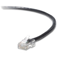 Belkin RJ45 Category 5e Snagless Patch Cable 15 ft Category 5e Network Cable - First End: 1 x RJ-45 Network - Male - Second End: 1 x RJ-45 Network - Male - Black - 1 Each