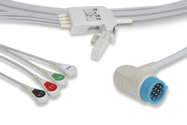 Stryker > Medtronic > Physio Control Compatible ECG Trunk Cable