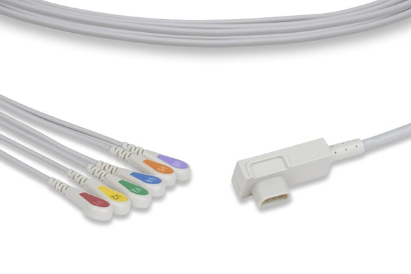 Stryker > Medtronic > Physio Control Compatible ECG Leadwire