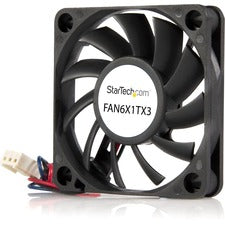 StarTech.com Replacement 60x10mm TX3 CPU Cooler Fan - 1 Pack 2.36" Maximum Fan Diameter - 15.90 CFM Maximum Airflow - 4000 rpm - 28 dB Noise - 3-pin TX3 - Plastic - 1 Each