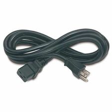 APC by Schneider Electric Standard Power Cord 120 V AC - Black - 8.20 ft Cord Length - NEMA 5-15P - 1 Each