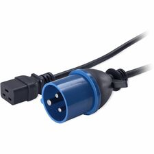APC by Schneider Electric Power Cord 230VAC 250 V AC - Black - 8.20 ft Cord Length - IEC 60309 16A - 1 Each