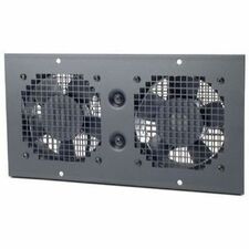 APC by Schneider Electric Roof Fan Tray 230V 60HZ for NetShelter WX Enclosures 2 Fan - 208 V AC - Black