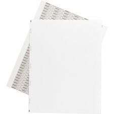 Tabbies Transcription Label Printer Sheets 8 1/2" Width x 11" Length - Laser - White - Jam-free - 100 / Box