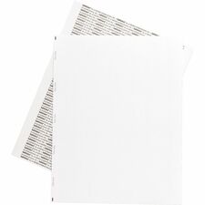 Tabbies Transcription Label Printer Sheets 8 1/2" Width x 11" Length - Laser - White - Jam-free - 1000 / Box