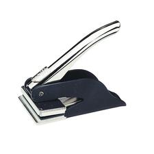 Xstamper Desk and Pocket Embossers 1" Impression Width x 2" Impression Length - Metal - 1 Each