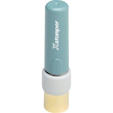 Xstamper Inspection Stamp Custom Message Stamp - 0.37" Impression Diameter - 1 Each