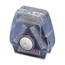 Xstamper Spin 'N Stamp Custom Message Stamp - 0.50" Impression Width x 1.62" Impression Length - 50000 Impression(s) - 1 Each