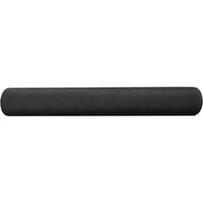 Compucessory Gel Keyboard Wrist Rest Pads 19" Height x 2.87" Width x 0.75" Depth - Black - 1 Each