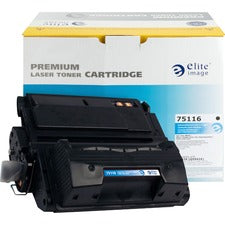 Elite Image Remanufactured Laser Toner Cartridge 42X (Q5942X) - Black - 1 Each 20000 Pages