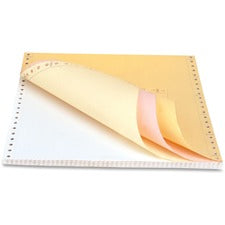 Sparco 4-part Cont.-form Multicolor Computer Paper Letter - 8 1/2" x 11" - 15 lb Basis Weight - Perforated - Assorted - 900 / Carton